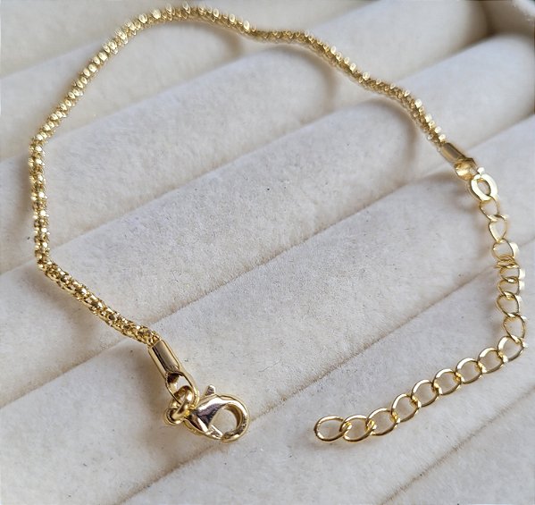 Pulseira Pipoca 1.8mm - Semijoias