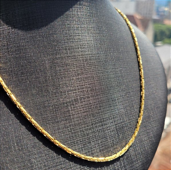 Colar Diamantado - Semijoias