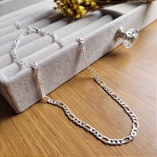 Chocker 3x1 - Prata 925