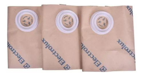 Kit 3 Saco Aspirador Po Electrolux Flex 1400w AQP10 Original