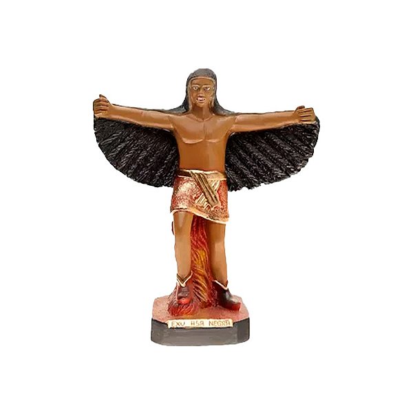 Exu Asa Negra de 20cm