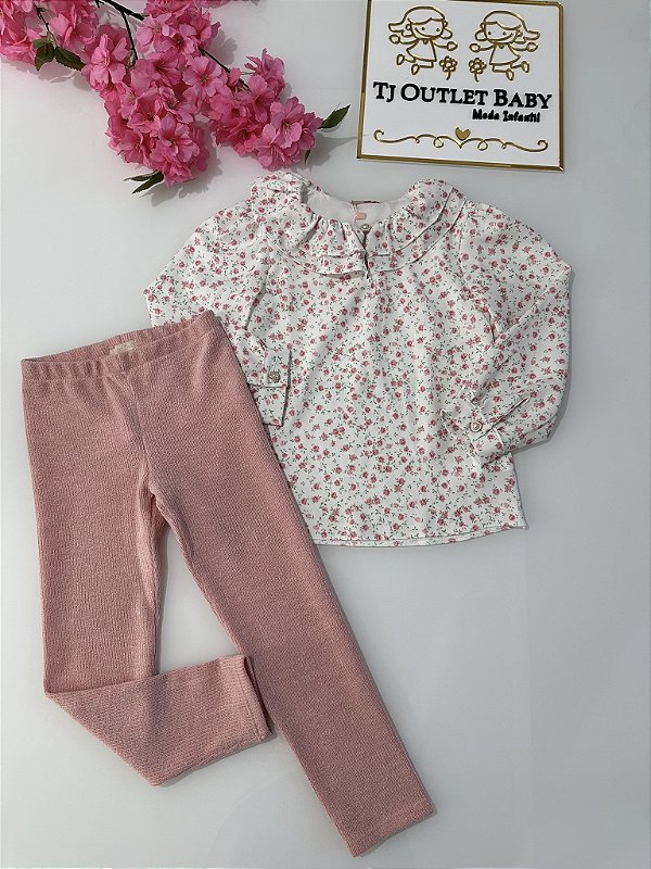 Conjunto Blusa e Calça Bambollina