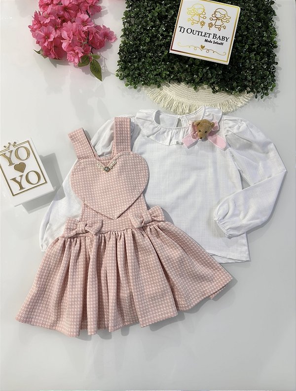 Conjunto Salopete e Blusa YOYO