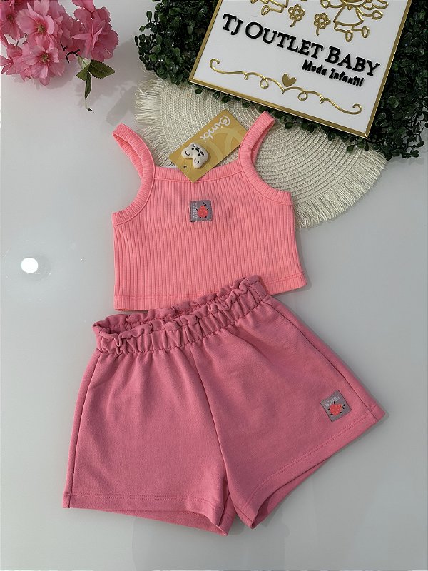 Conjunto Regata e Shorts Bimbi