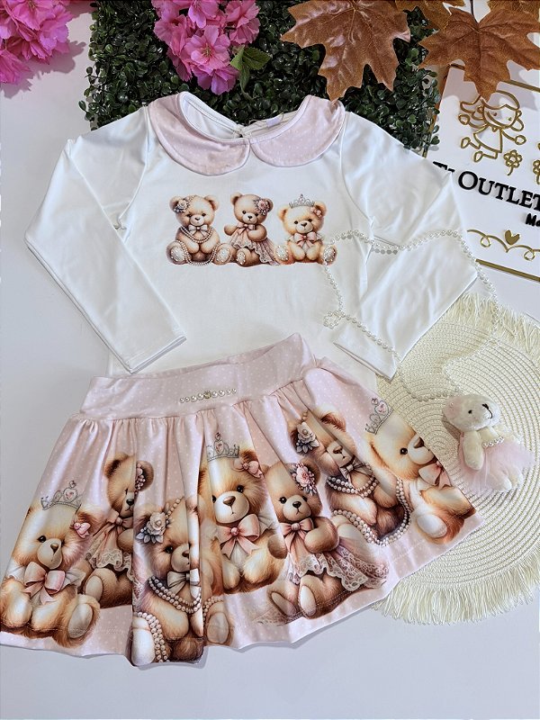 Conjunto Blusa e Saia YOYO
