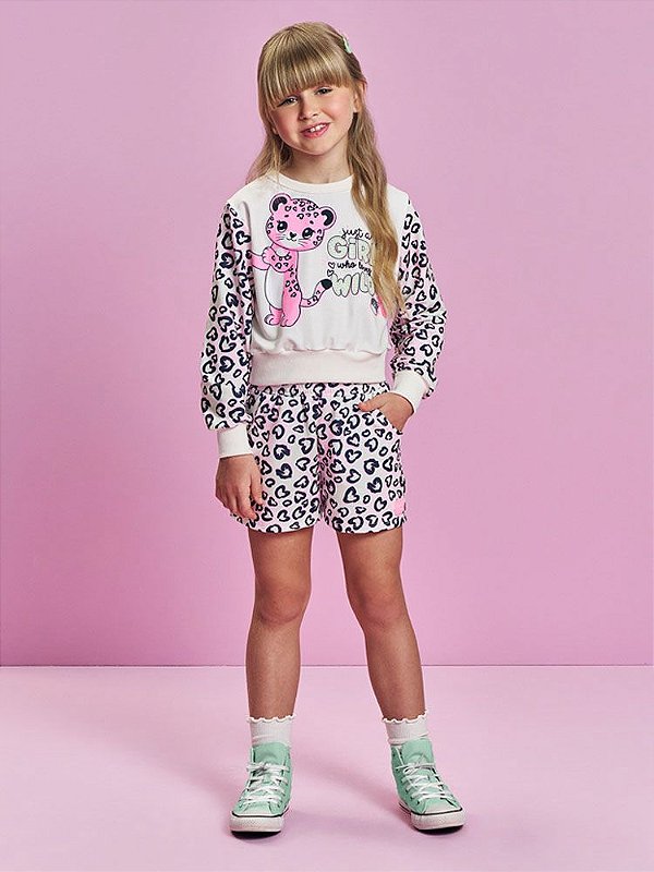 Conjunto Blusa e Shorts Cinti