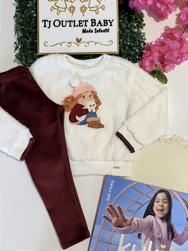 Conjunto Blusa e Calça Kukiê