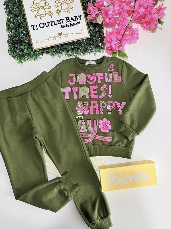 Conjunto Blusa e Calça Bimbi