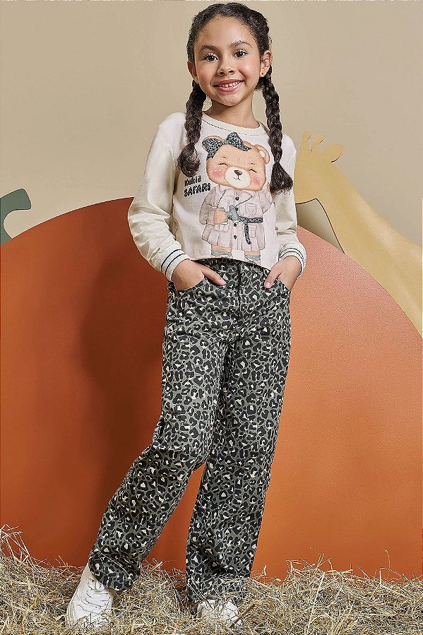 Conjunto Blusa e Calça Kukiê