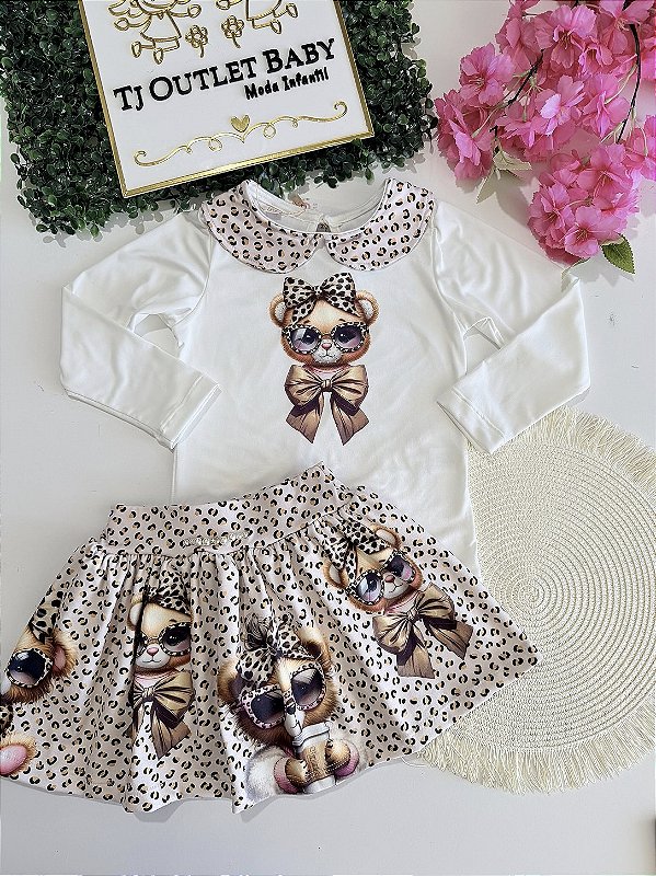 Conjunto Blusa e Saia YOYO