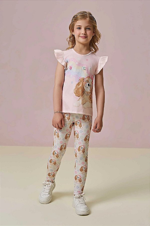Conjunto Blusa e Calça Infanti