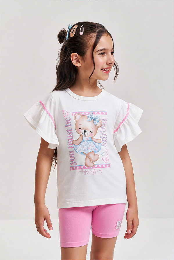 Conjunto Blusa e Shorts Cinti