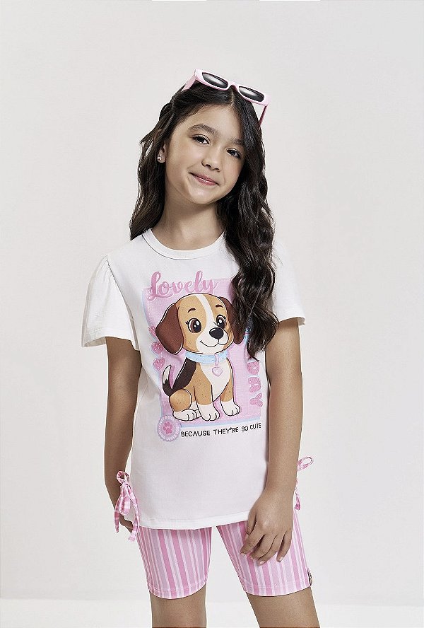 Conjunto Blusa e Shorts Cinti