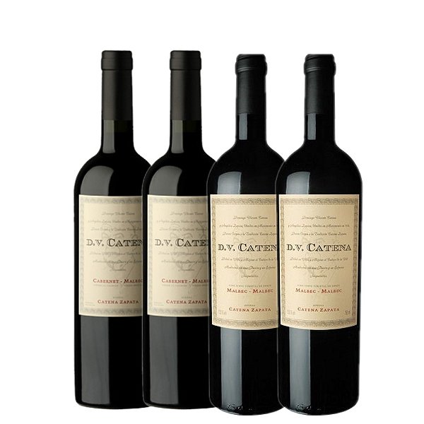 Kit Vinho com DV Malbec e DV Cabernet (4 unidades)