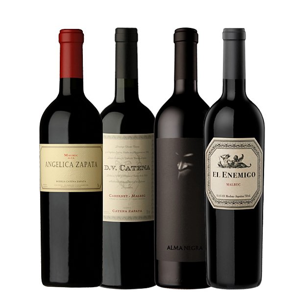 Kit Vinho Best Sellers 1 (4 unidades)