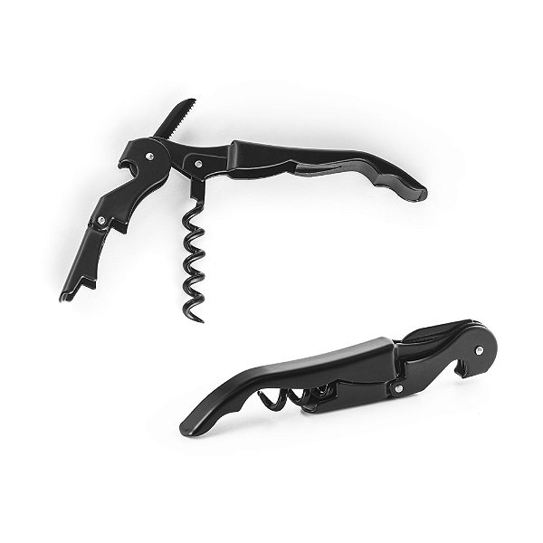 Saca-rolhas em metal black