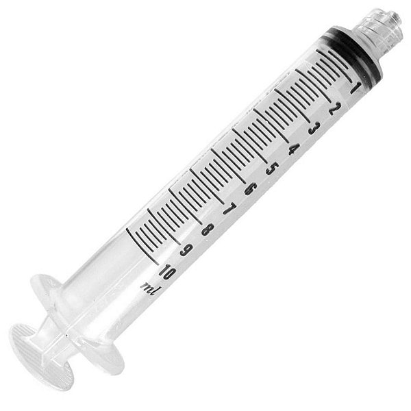 Seringa Descartável Bico Rosca 10ml caixa com 100 un - Descarpack