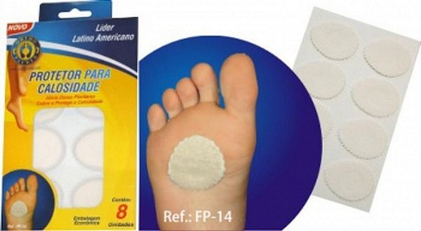Protetor Para Calosidade Com 8 un - Ortho Pauher
