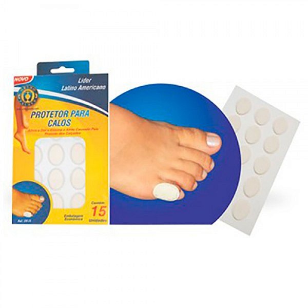Protetor Para Calos Com 15 uni - Ortho Pauher
