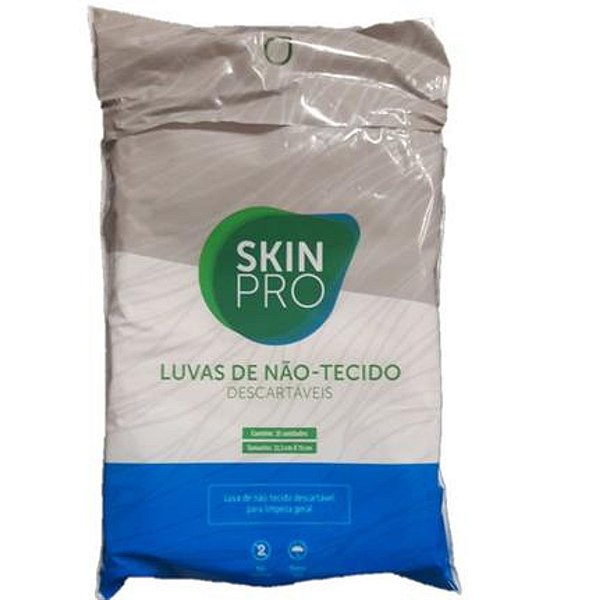 Luva Para Banho Descartável - Biosoma - Pacote Com 25 Un - Skin Pro