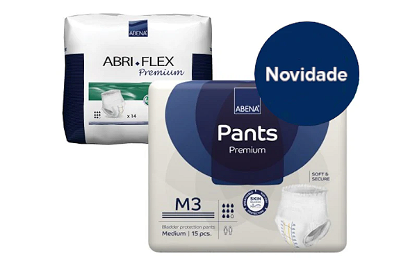 Fralda Geriátrica Abri Flex Pants Premium M3 C/15un - Abena