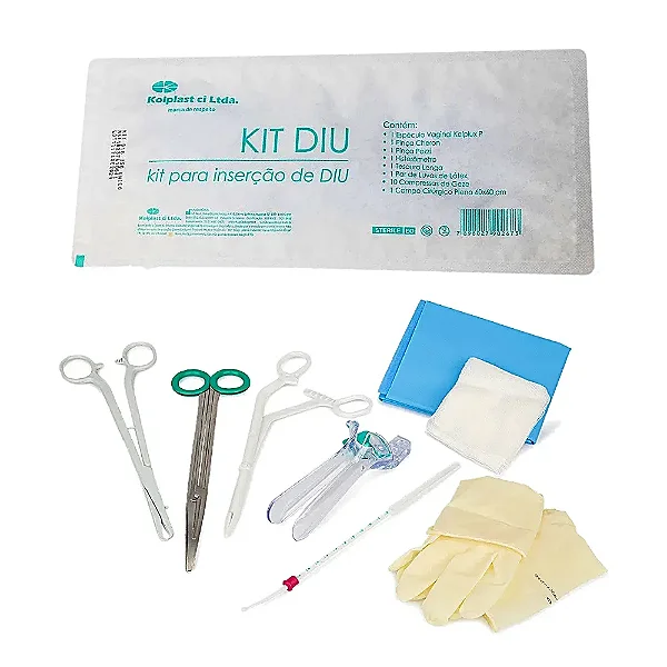 Kit Para Inserção de Diu Estéril - Kolplast