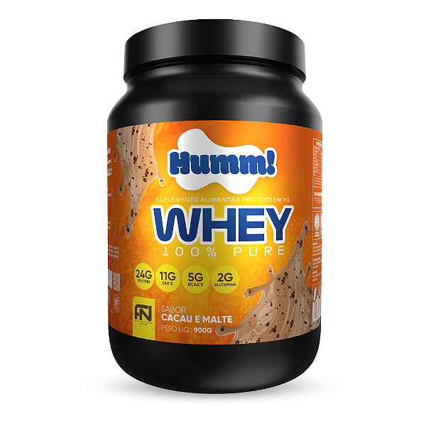 Whey 100% Pure Humm! Chocolate e Malte