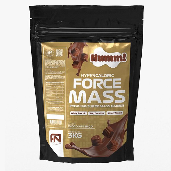 Hipercalorico Force Mass Humm! Chocolate Suiço FN