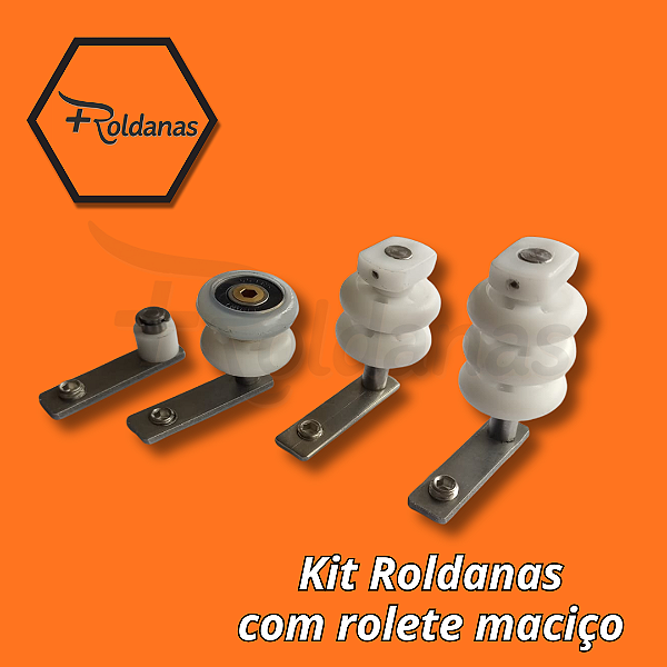 1.1 - KIT ROLDANAS SEM ROLAMENTOS
