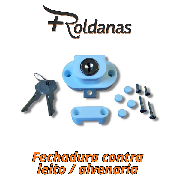 4 - FECHADURA CONTRA/ALVENARIA