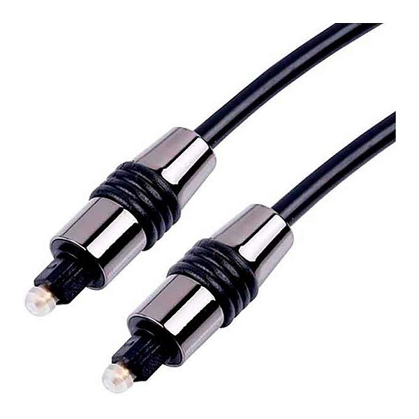 CABO OPTICO TOSLINK 5M OAT-51 PRETO PLUS CABLE