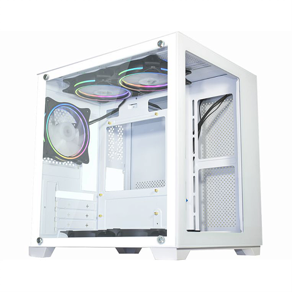 GABINETE GAMER CG-W1AD SPACE Z BRANCO K-MEX