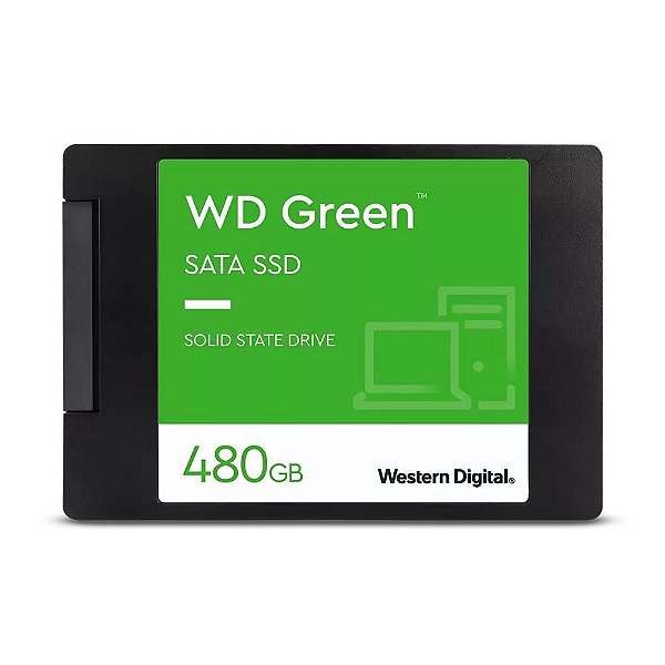 SSD Western Digital 480GB 2.5" SATA 3 - WDS480G3G0A