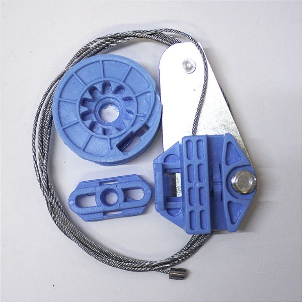 Kit Reparo Máquina Elétrica Astra Traseiro Direito C/ Chapa