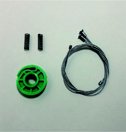 Kit Reparo Máquina Vidro Elétrico Audi A3 Traseiro