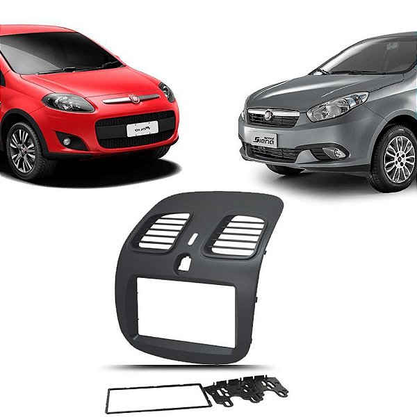 Moldura Fiamon 2 Din Grand Siena 12 a 20 Palio Sport 12 a 17
