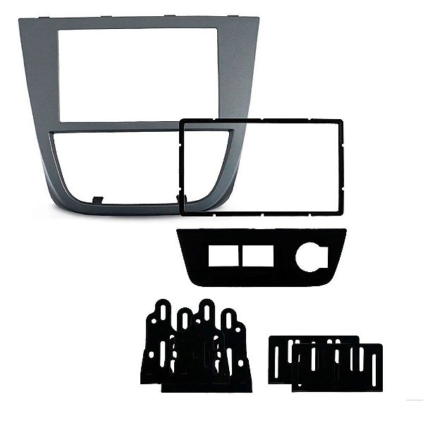 Moldura Fiamon 2 Din Gol G5 Voyage G5 Saveiro G5 Gf 820