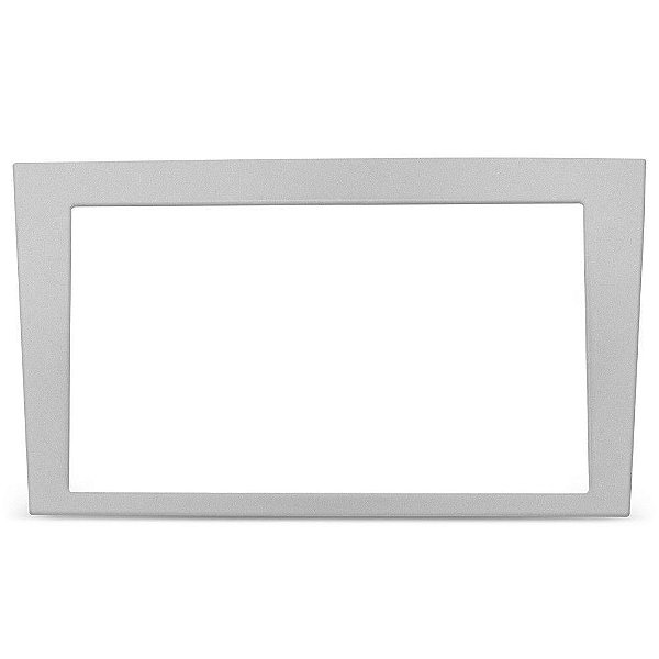 Moldura Fiamon 2 Din Corsa montana vectra Meriva Prata 2387