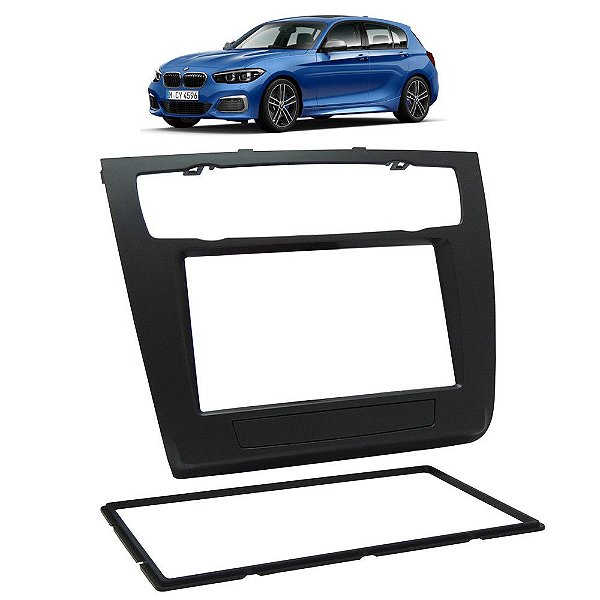 Moldura Fiamon 2 Din Bmw Serie 1 Ar Digital 08-15 3125 Jap