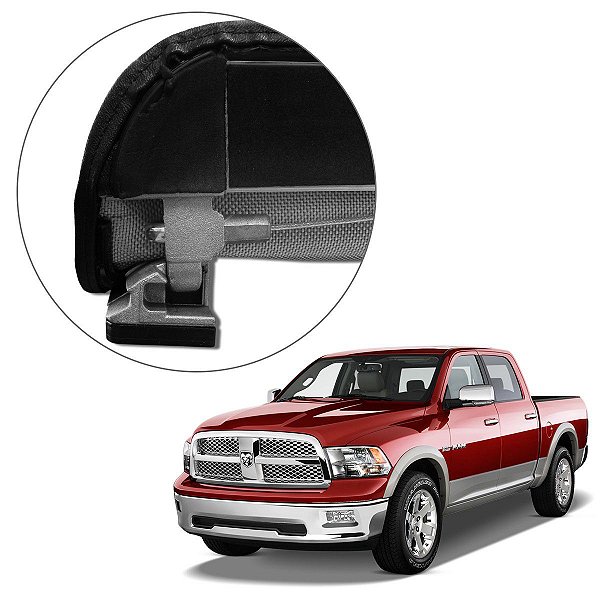 Capota Marítima Dodge Ram Cab Dupla 2005 A 2011 Trek Ff099