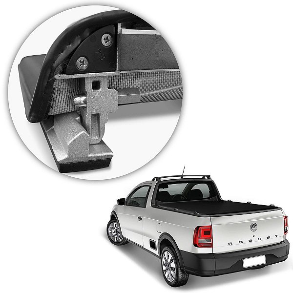 Capota Maritima Saveiro Simples 2010 A 2020 C/ Gancho Eco ff155 flash cover force