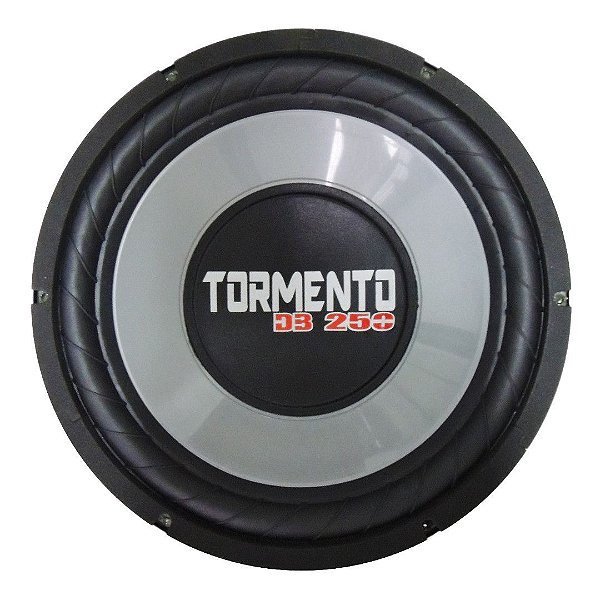 Alto Falante Sub Woofer Tormento 12 Pol Drunbass 250wrms 4+4