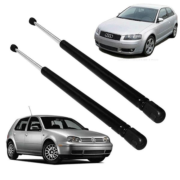 Par Amortecedor Tampa Traseir Porta Mala Golf 99-13 A3 99-06