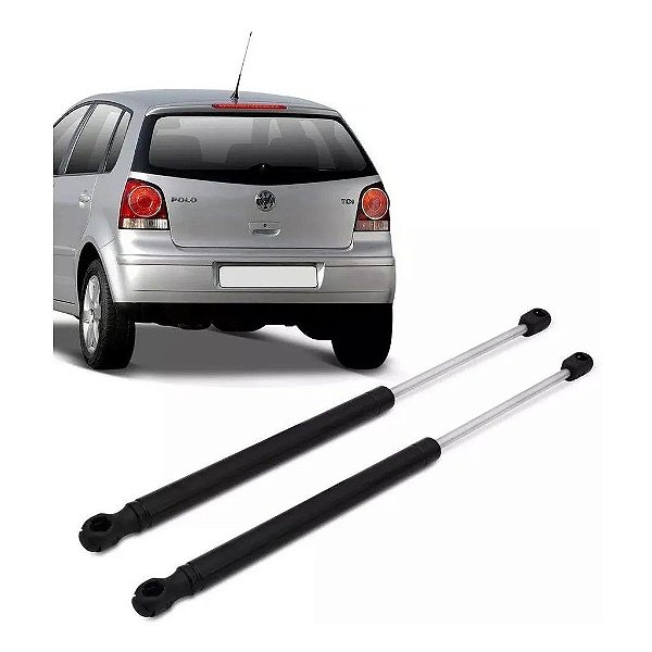 Par Amortecedor Tampa Traseira Porta Mala Polo Hatch 01 A 12