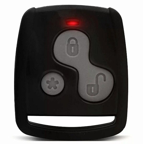 Controle Alarme Olimpus 3 Botões Led Vermelho Novo Original