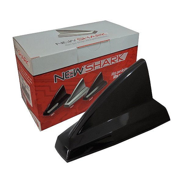 Antena Olimpus Shark Preta S/cabo C/con. Raku 11030345