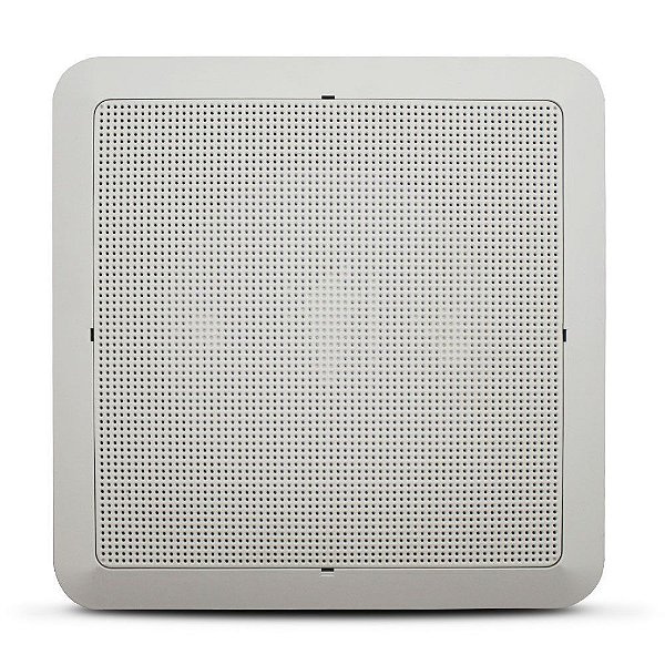 Kit 10 Arandela 6 Polegadas Som Ambiente Teto Gesso Quadrada
