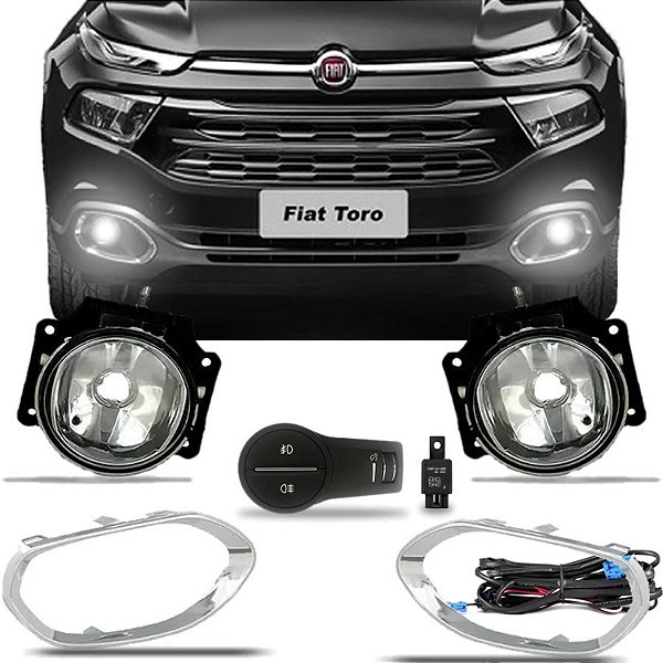 Kit farol auxiliar Milha Toro 2016 a 2020 Bmo shocklight