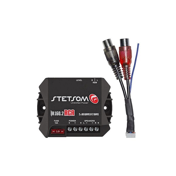 Amplificado Modulo Barra Stetsom Ir 160.2 Entrada Rca 160rca