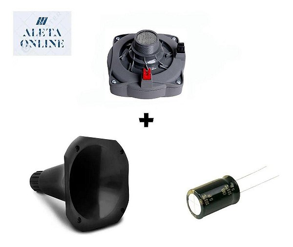 Drive Corneta Unlike Und 500 150w + Corneta Curta +capacitor